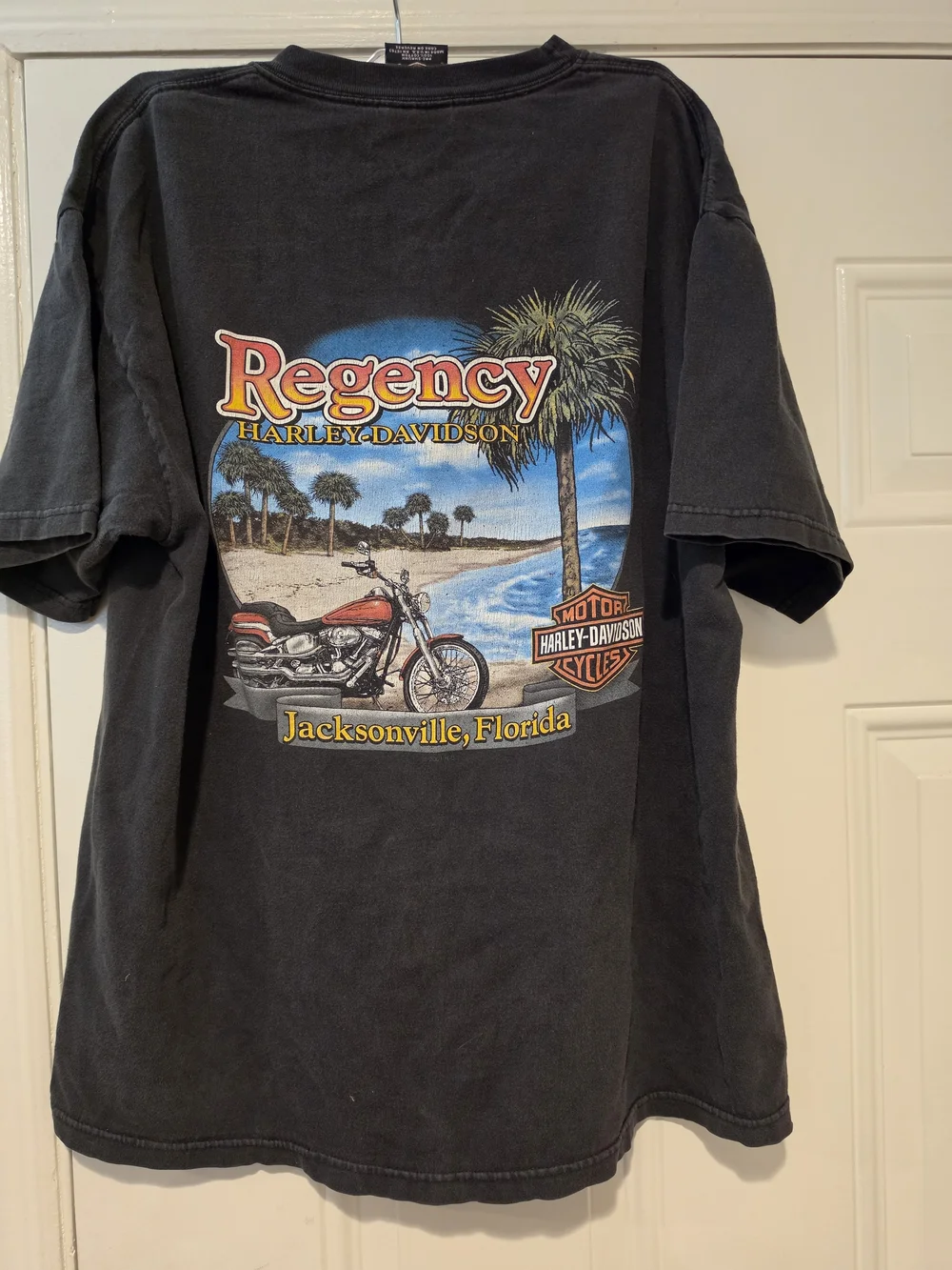 Harley-Davidson Gray Logo Graphic Tee
